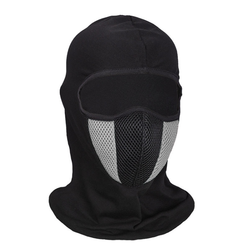 Summer Outdoor Sports Cycling Head Cover Ice Silk Sun Proof Mask Bicycle Motorcycle Windproof Dustproof Masked Head