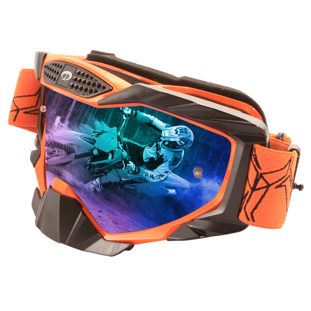 Motorcycle riding goggles