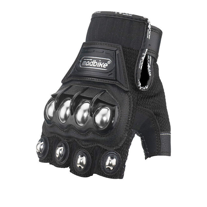 Madbike Motorcycle Half Finger Gloves