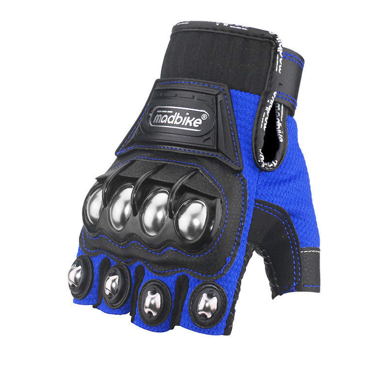 Madbike Motorcycle Half Finger Gloves