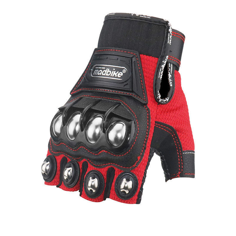 Madbike Motorcycle Half Finger Gloves